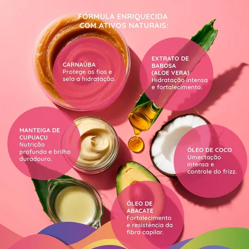 Vista 3 de Brscience Fusionfrizz Curls 4A, 4B, 4C - Crema de peinado rizado 16.9 fl oz