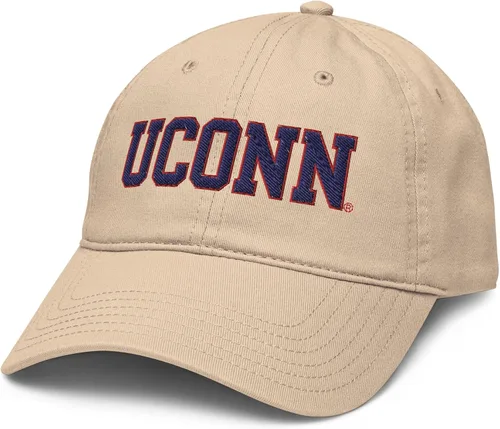 Vista 8 de Elite Authentics Connecticut Huskies Title Navy - Gorra de béisbol ajustable con licencia