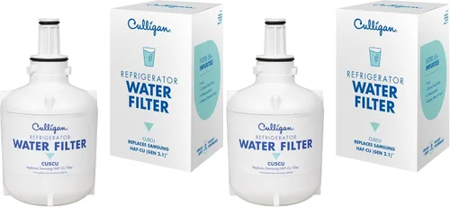 Vista 8 de Culligan CUSCU - Filtro de agua para refrigerador Reemplazo para filtro de agua Samsung (HAFCU1) Reemplazar cada 6 meses Paquete de 1