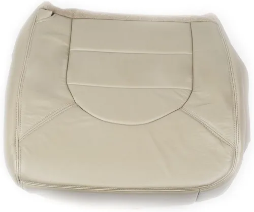 Vista 4 de 2000 para Ford F-350 Diesel Lariat Driver Bottom Reemplazo Cuero Asiento Cubierta Tan