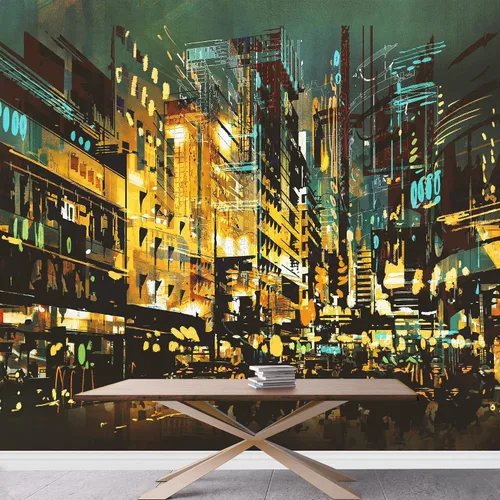 Vista 3 de Wall26 - Papel pintado autoadhesivo para pared, serie grande, WMR-WP-X-DA82-66x24x4