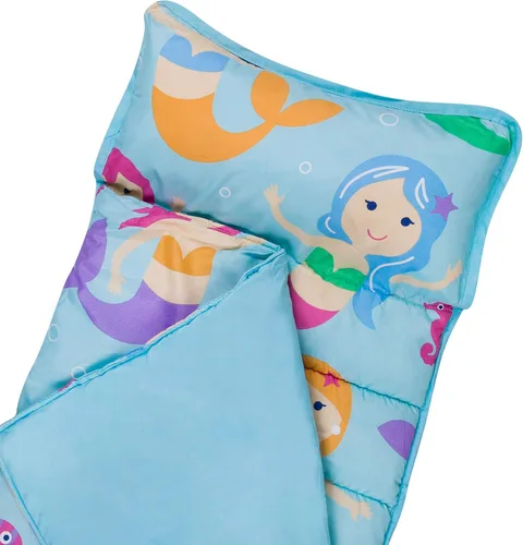 Vista 8 de Wildkin - Colchoneta de microfibra con almohada para niños y niñas pequeños, ideal para guardería y preescolares.