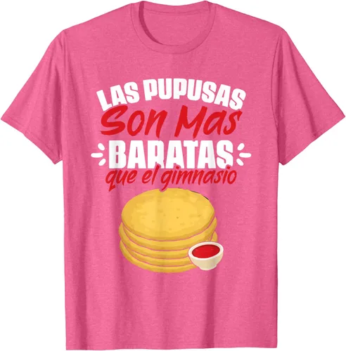 Vista 12 de Las Pupusas Que El Gimnasio - Camiseta salvadoreña salvadoreña, Negro
