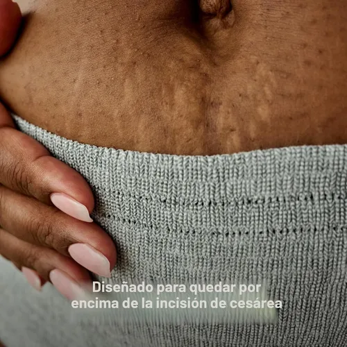 Vista 4 de Frida Mom Ropa interior posparto para recuperación de cesárea, cintura alta desechable con soporte elástico