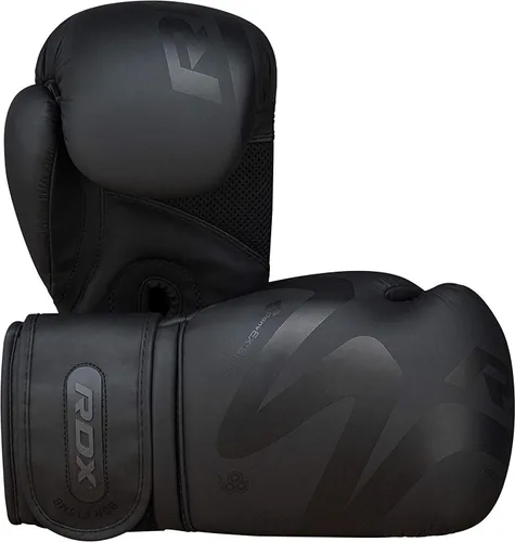 Vista 8 de RDX Guantes de boxeo Sparring Muay Thai Pro Training, Maya Hide Leather, Kickboxing Heavy Punching Bag Focus Mitts Pads Double End Ball Trainout