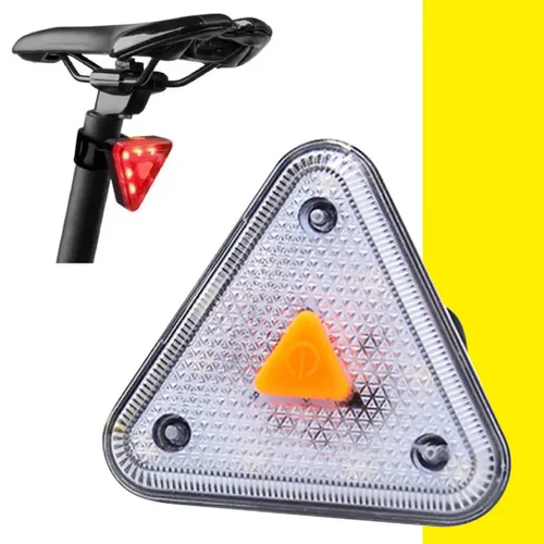 Luz Led Trasera Bicicleta 5 Modos USB de MVMarcas.com