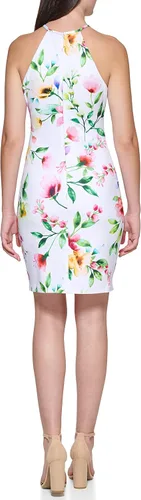 Vista 4 de GUESS Vaina halter con estampado floral para mujer