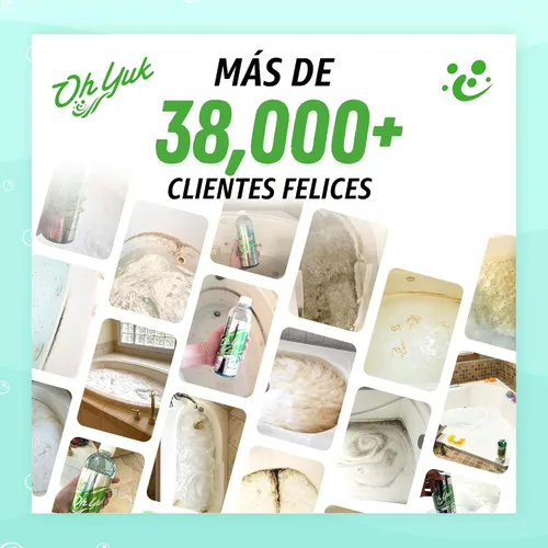 Vista 7 de Oh Yuk limpiador para sistema de bañera de hidromasaje 16 onzas