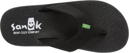 Vista 5 de Sanuk Men's Beer Cozy Coaster Flip-Flop