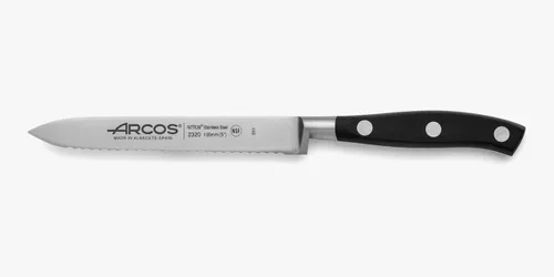 Vista 26 de ARCOS Juego de Cuchillos 5 Piezas Nitrum Acero Inoxidable y Hoja mm. 132.28 oz. Cuchillo de Cocina Profesional para Cortar Variedad de Alimentos