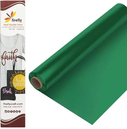 Vista 143 de Firefly Craft - Lámina de vinilo 3D de transferencia de calor, vinilo HTV grueso de 3 dimensiones, para planchar para usar con Cricut y Silhouette