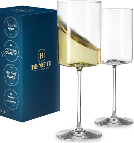 Vista 8 de BENETI Copas de vino cuadradas (6 onzas (copas de champán))