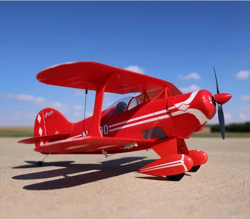 Vista 7 de E-flite RC Airplane UMX Pitts S-1S BNF Transmisor básico Batería y cargador no incluidos con AS3X y Safe Select EFLU15250