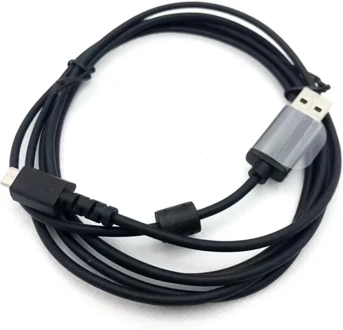 Vista 2 de Cable de carga USB para Logitech G915 TKL Tenkeyless Lightspeed inalámbrico RGB teclado mecánico para juegos / ratón inalámbrico G502
