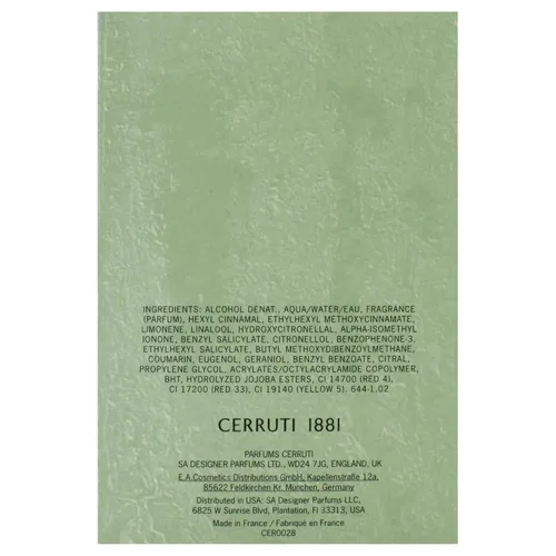 Vista 8 de Nino Cerruti 1881 - Eau de Toilette en espray para hombre, 3.4 onzas