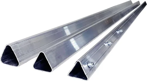 Vista 5 de BestNest S&K Poste Telescópico para Casa de Martín Púrpura con Enchufe de Tierra, 15', Aluminio de Aeronave Triangular, Duradero y Fácil