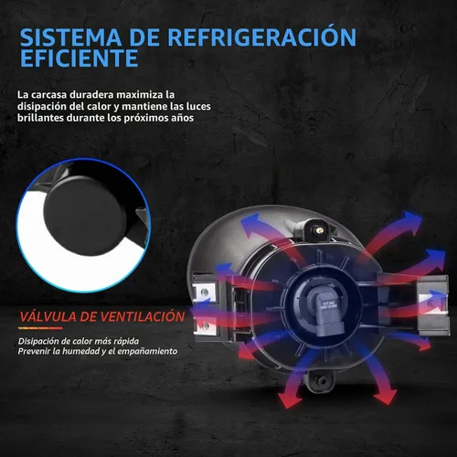 Vista 7 de Kit de reemplazo de luces antiniebla para 2002 2003 2004 2005 2006 2007 2008 Dodge Ram 1500/2500/3500 con bisel negro, cableado y interruptor 9006