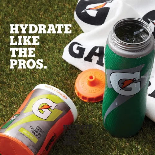 Vista 3 de Gatorade Botella Gator-skin de 32 onzas, Verde, Talla Única