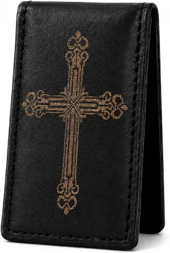 Vista 20 de LB LEATHERBOSS Pinza magnética fuerte de piel nueva para hombres, Baloncesto