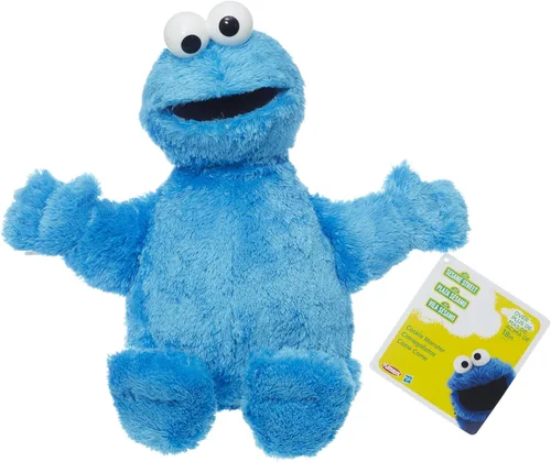 Vista 2 de Muñeco de peluche de plaza sésamo, monstruo come galletas
