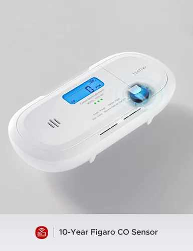 Vista 5 de X-Sense Detector de humo inteligente XS01-WX (paquete de 1) y detector inteligente de monóxido de carbono XC04-WX (paquete de 1), notificaciones