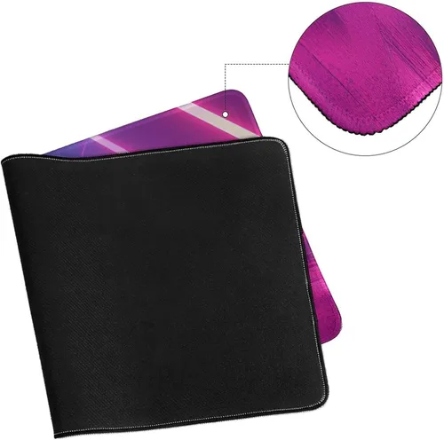 Vista 8 de Alfombrilla grande para mouse Cyber Synthwave para autos, líneas de neón, tapete de escritorio Vaporwave, accesorios para computadora