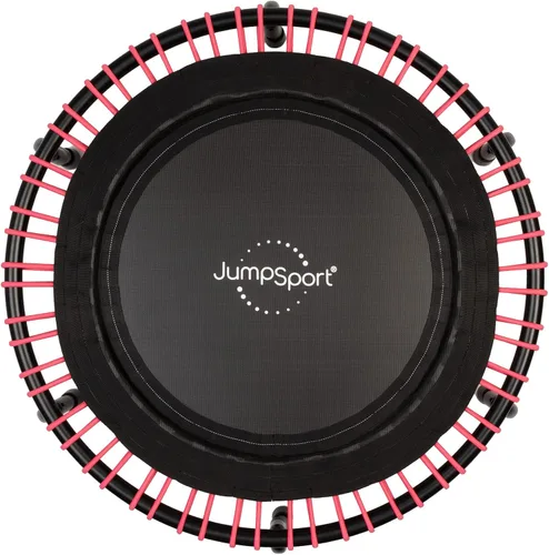 Vista 9 de JumpSport Rebotador de entrenamiento para adultos, mini trampolín de fitness Negro