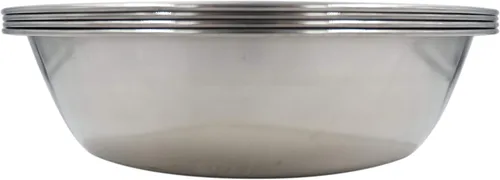 Vista 3 de Cuencos de acero inoxidable para perros y gatos, paquete de 4