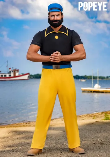 Vista 2 de Disfraz de Brutus Popeye para hombre
