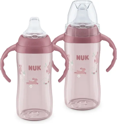 Vista 15 de NUK - Vaso para aprender a beber, para bebés de 8 meses en adelante, colección exclusiva de Amazon, con frutas y animales divertidos, de 10 onzas