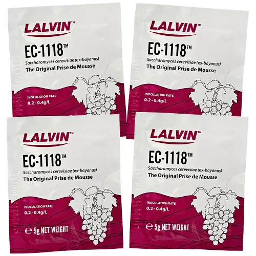 Vista 9 de Lalvin EC-1118 Saccharomyces bayanus (20 paquetes)