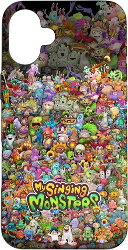 Vista 23 de My Singing Monsters - Funda de teléfono Monster Medley para iPhone 17