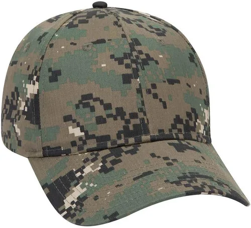 Vista 11 de Ashen Fane Gorra de béisbol básica de sarga de algodón superior de perfil bajo estructurado de 6 paneles