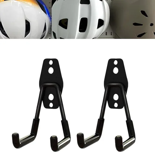 Vista 7 de Soporte de pared para casco de motocicleta, soporte de pared para casco, gancho para casco de motocicleta, soporte de pared para el hogar