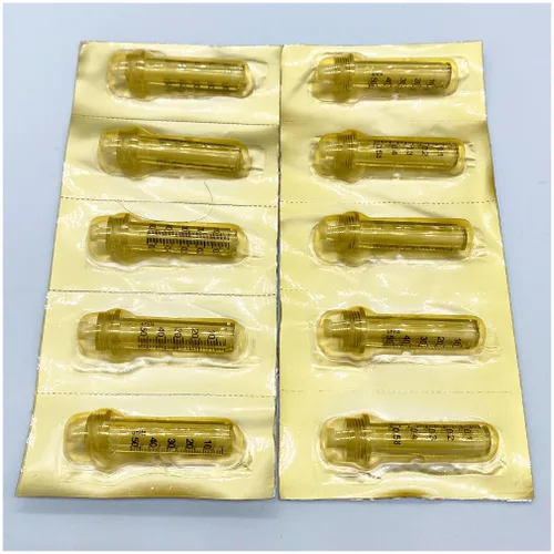 Vista 6 de Ampolla vacía desechable 10pcs 0.0 fl oz con piezas de repuesto de tapa de adaptador 1pc