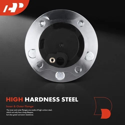 Vista 4 de A-Premium Cojinete de rueda trasera y conjunto de cubo con 5 lengüetas compatible con Mazda 3 2004-2013, 3 Sport 2009-2013, 5 2006-2010/2012-2017