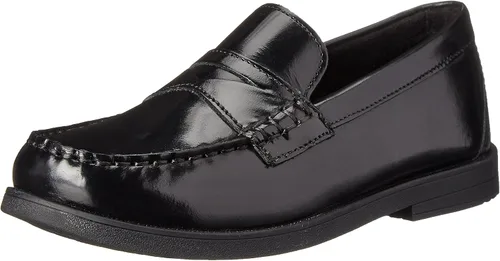 Vista 10 de Florsheim Mocasines Croquet Penny JR para niños pequeños y grandes Borgoña