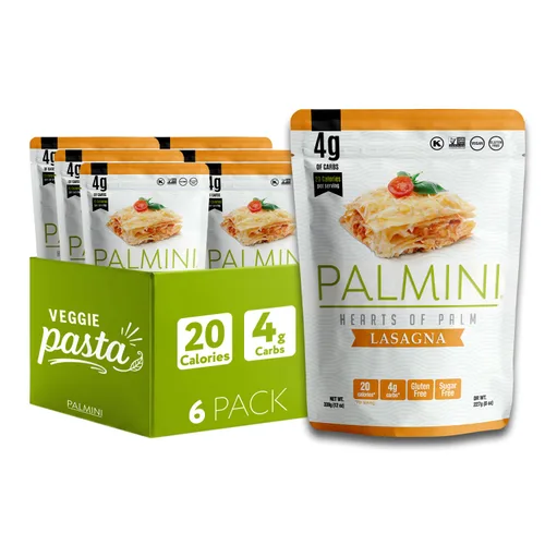 Vista 10 de Palmini - Lasaña baja en carbohidratos, 0.14 oz de carbohidratos, (12 onzas - Paquete de 1)