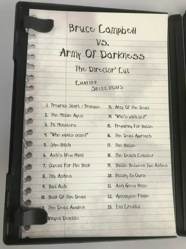 Vista 6 de Bruce Campbell vs. Army Of Darkness - The Director's Cut (Official Bootleg Edition)