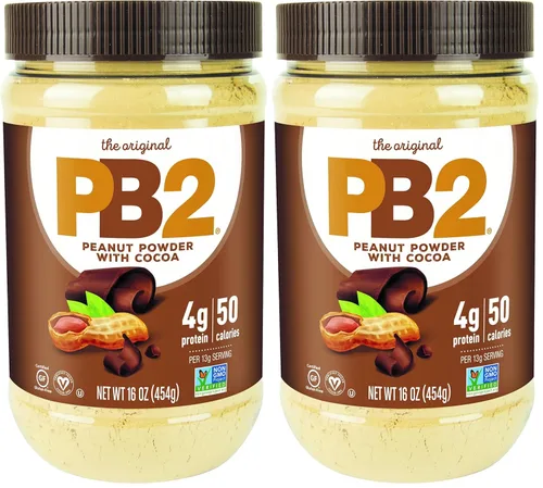 Vista 11 de PB2 con chocolate premium Bell Plantation