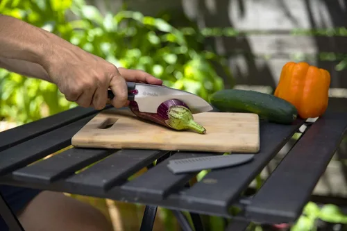 Vista 6 de BioLite, Prep & Grill - Kit de utensilios de cocina enrollables para cocina, barbacoa, camping y parrilla Cocina, barbacoa, camping, parrilla
