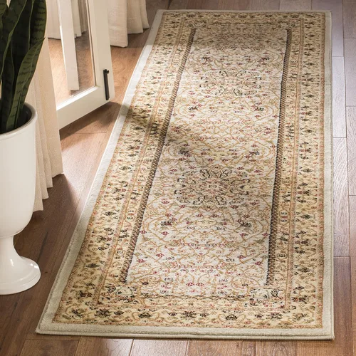 Vista 10 de SAFAVIEH Lyndhurst Collection - Alfombra de pasillo, 2 pies 3 pulgadas x 6 pies, color negro y marfil, diseño oriental tradicional, no desprende