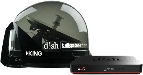 Vista 3 de KING DT4400 DISH Tailgater Antena de TV por satélite portátil/montaje en techo