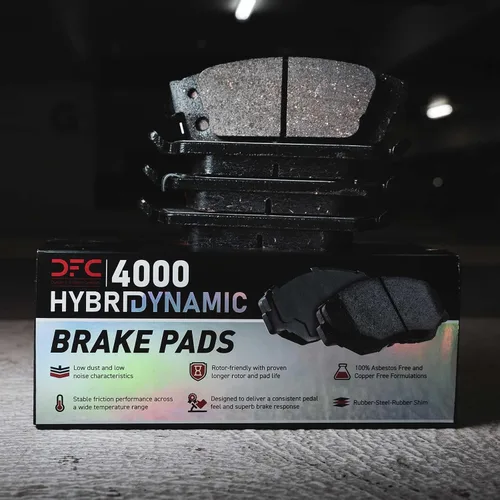 Vista 4 de Dynamic Friction Company Rear 4000 HybriDynamic Brake Pads 4000-0408-00