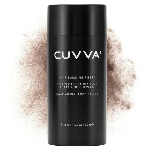 Vista 21 de CUVVA Fibras capilares para adelgazar el cabello, corrector de pérdida de cabello con queratina, cabello más grueso en 15 segundos, botella de 0.87
