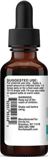 Vista 2 de Pies funky tópicos con aceite de orégano - 1 fl oz.