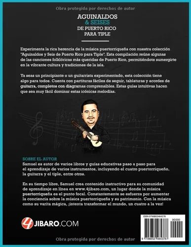 Vista 2 de Aguinaldos y Seises para Tiple Una Colección de Canciones Folklóricas de Puerto Rico (Spanish Edition)