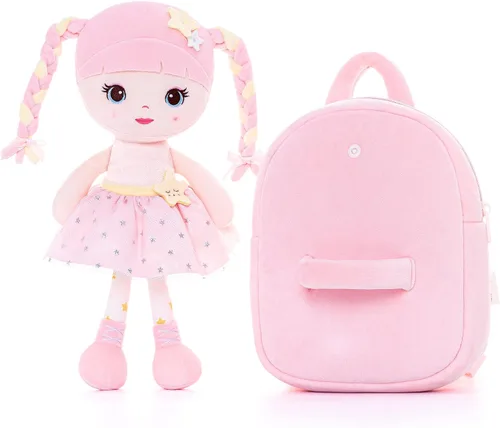 Vista 43 de Lazada Mochila para niños pequeños, juguetes de animales de peluche, mochila pequeña, color gris, 9.5 pulgadas