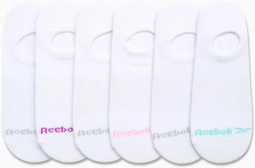 Vista 3 de Reebok Calcetines para mujer - Forros ligeros que no se muestran paquete de 6