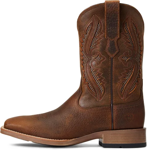 Vista 2 de Ariat Rowder Venttek 360 - Botas de punta cuadrada para hombre, color azul, marrón